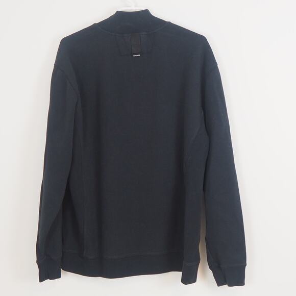 Legends Highland 1/4 Zip Long Sleeve Performance Pullover Black Mens XL - Picture 2 of 10